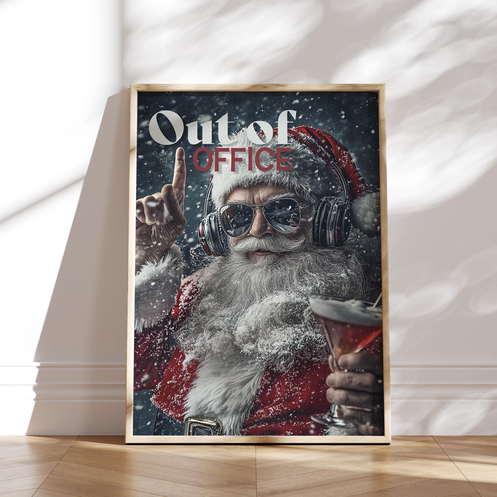 Weihnachtsaufkleber - Maus | Runder Sticker | Ab 10 Produktbild-Vorschau 2