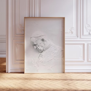 Stampa artistica da parete con poster di Papa Francesco, senza cornice, minimalista, regalo commemorativo, foto incorniciata di Papa Francesco, immagine incorniciata di Papa cristiano cattolico.