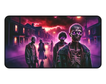 Zombie Desk Mat - Laptop or Desktop Gaming Mat