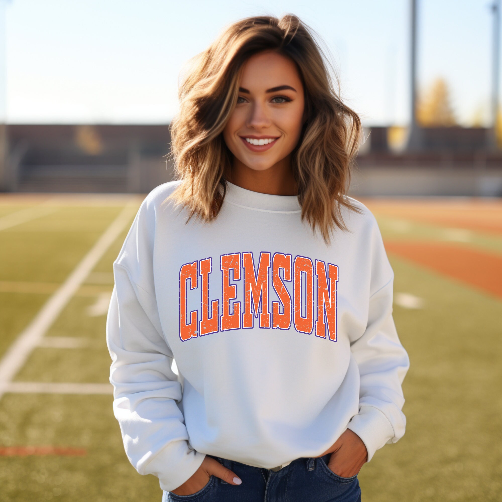 Kids clemson best sale sweatshirt