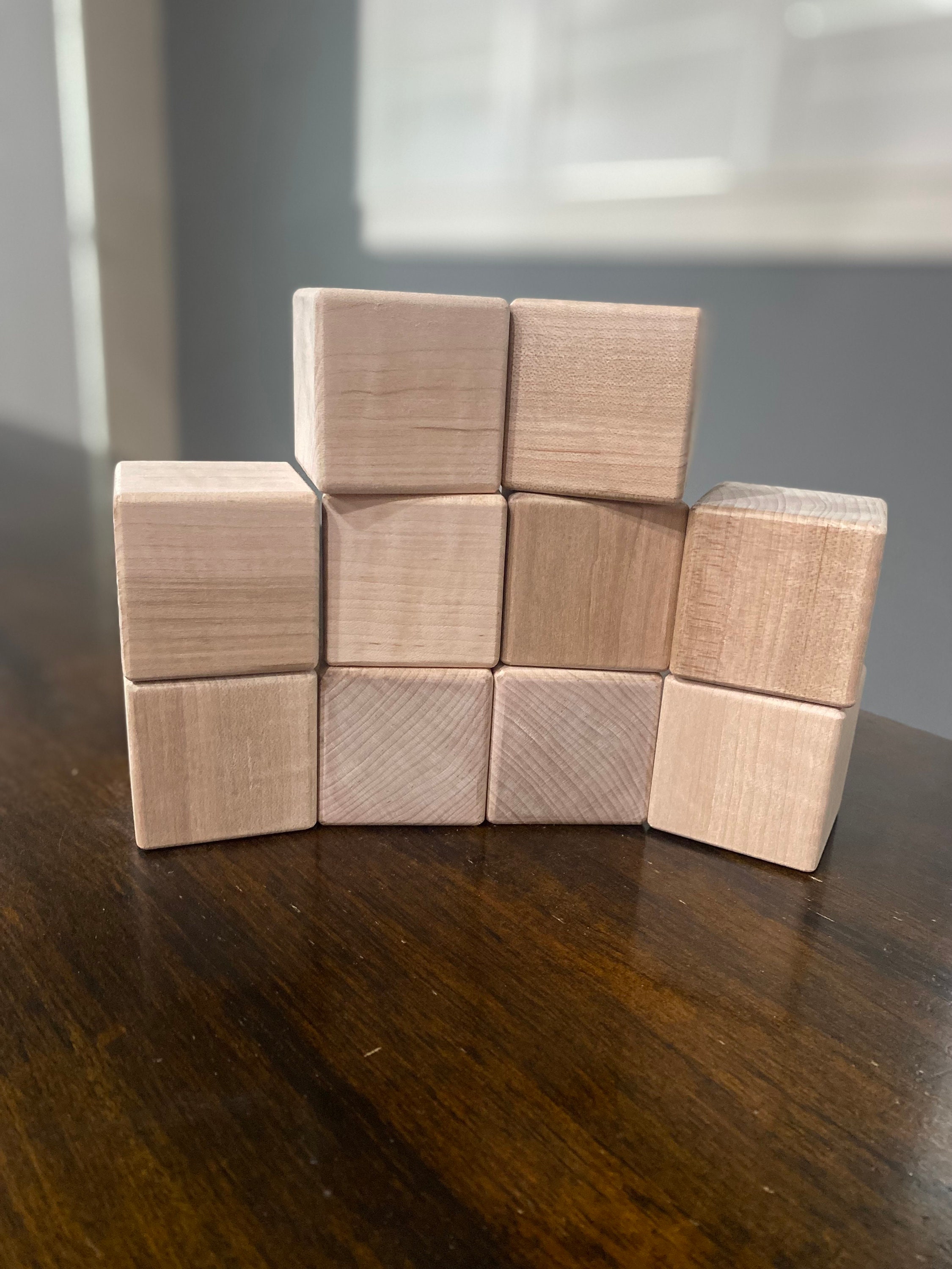 Maple Wood Blocks Etsy