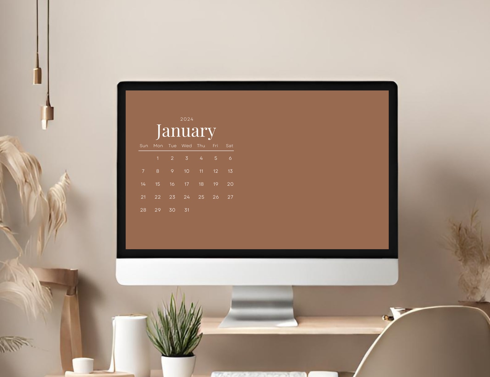 2024 Monthly Desktop Calendar Wallpaper Calendar Background Minimal 2024 Monthly Desktop Calendar Wallpaper Calendar Background Minimal