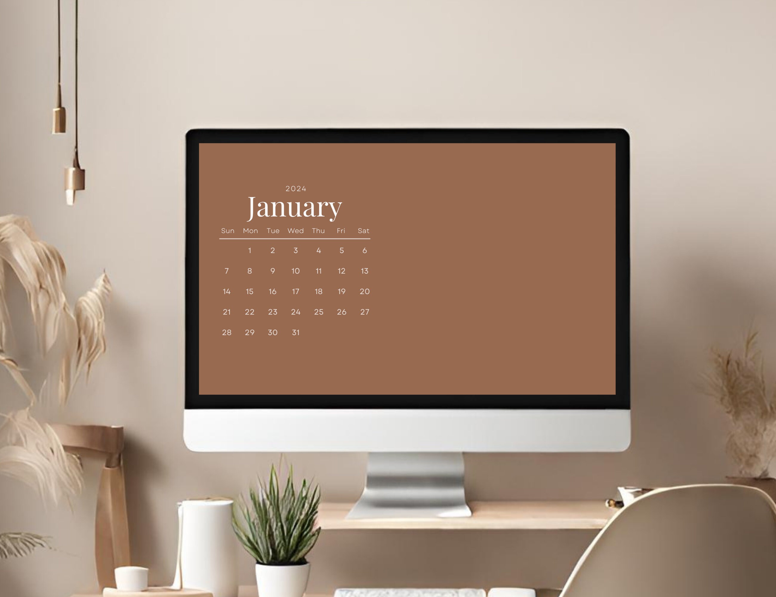 2024 Monthly Desktop Calendar Wallpaper Calendar Background Minimal 2024 Monthly Desktop Calendar Wallpaper Calendar Background Minimal