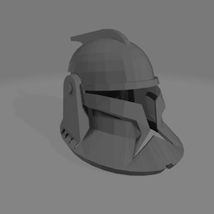 Clone Trooper Helmet Phase 1 Animated Version | Clone Wars | Star Wars | 3D Printed in Parts