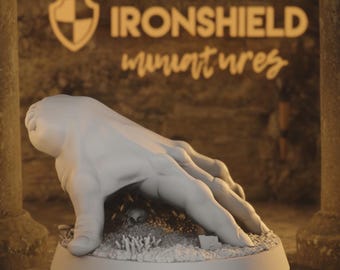 Digit - Crawling Severed Hand Undead Construct Monster | DnD Tabletop R 14k 3D Miniature | Dungeons & Dragons DND Tabletop | Mammoth Factory
