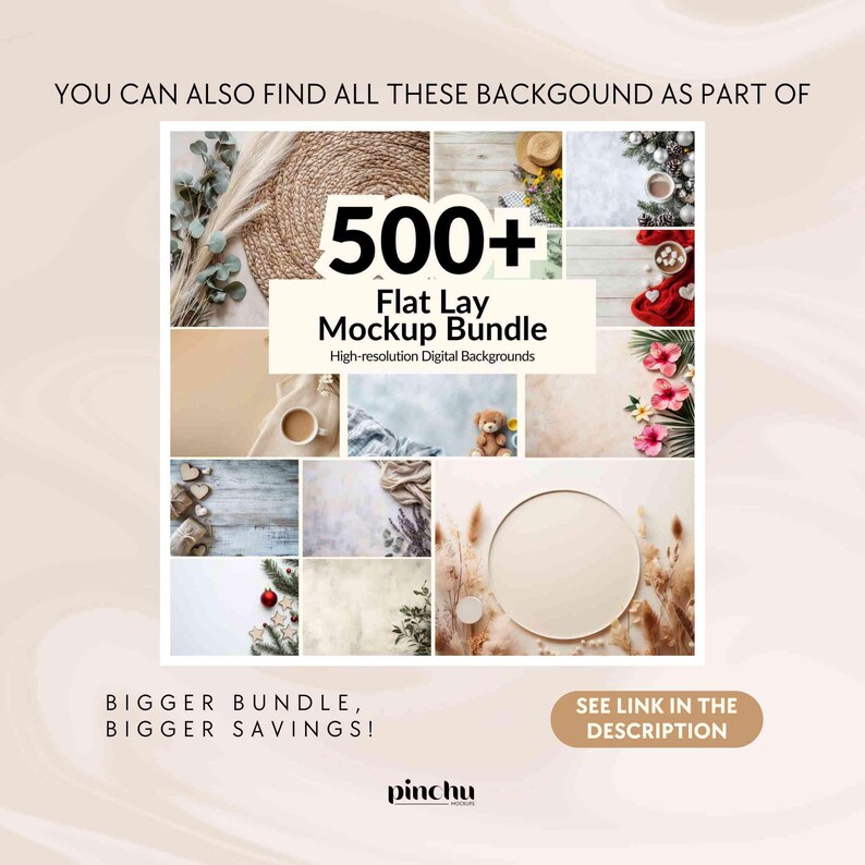 Boho flat lay mockup bundle, Digital product background flatlay boho mock ups, Neutral boho styled stock photography, Boho chic mockup table image 7