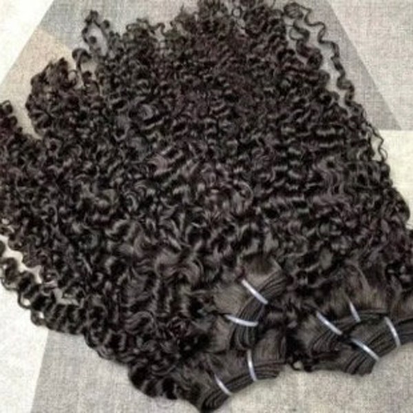 Raw Burmese deep curly bundles (bundle deals)