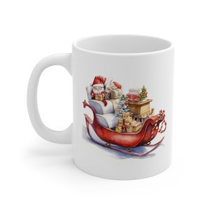 Christmas Sleigh mug