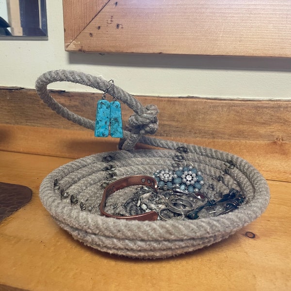 Lariat Rope Basket Etsy
