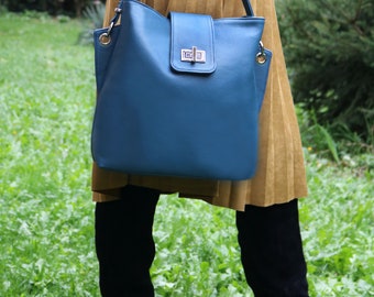 The Bella Tote Bag, Handbag, Sewing Pattern, PDF Sewing Pattern, Bag Sewing Pattern, Leather Bag Sewing Pattern, Digital Sewing Pattern