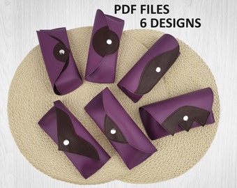 PDF Eyeglass case sewing pattern, Sunglasses case pattern, Sunglasses pouch sewing pattern, PDF sewing pattern, Fast download