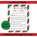 Letter to Santa Claus Easy to Print Editable Printable Digital Download ...