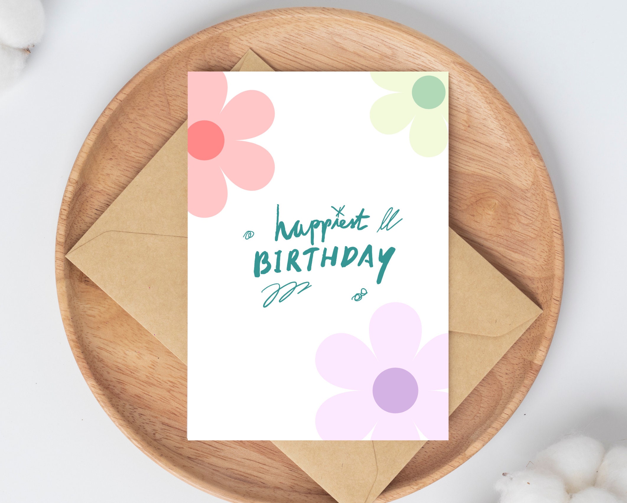Printable Birthday Card Birthday Card Printable Cute Birthday Card ...