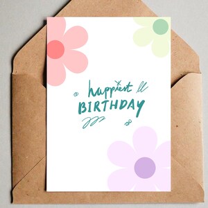 Printable Birthday Card Birthday Card Printable Cute Birthday Card ...