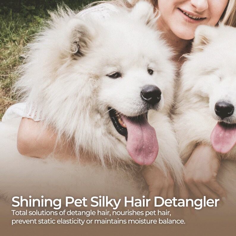 Shining Pet Silky Hair Detangler, Pet Detangler, Pet Detangling Spray