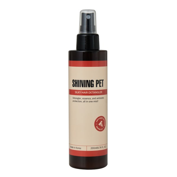 Shining Pet Silky Hair detangler, Pet detangler, Pet Detangling spray, Pet hair detangler, Dog spray, Dog conditioner spray.