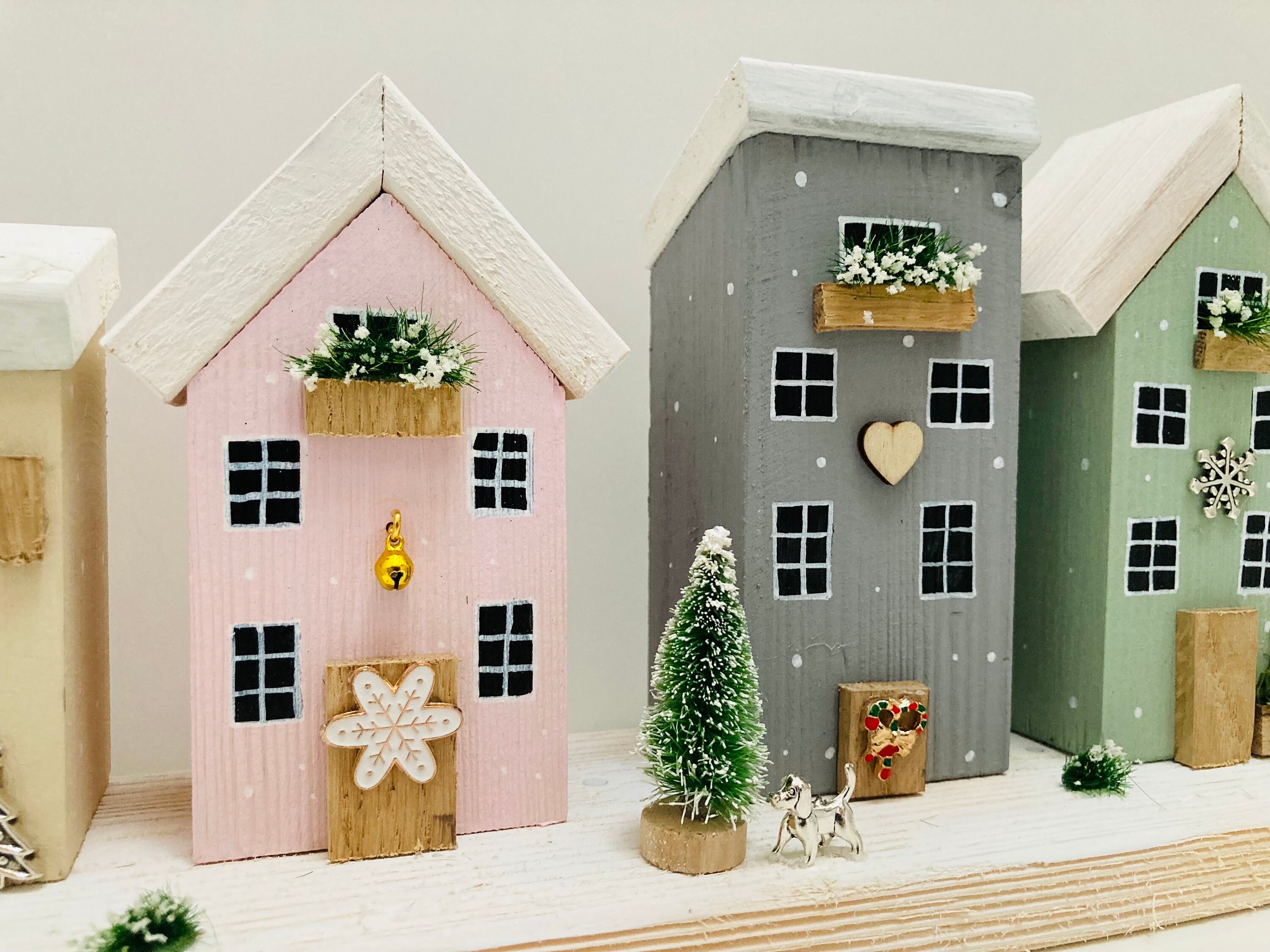 Weihnachtshäuschen Weihnachtsdekoration Weihnachtsdeko - Etsy.de