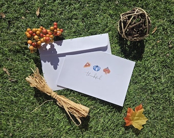 Thankful Stationery | Harvest Greetings | Thankful For You | Friendsgiving Invite | Autumn Notecards | Seasonal Picks | Holiday Notecards