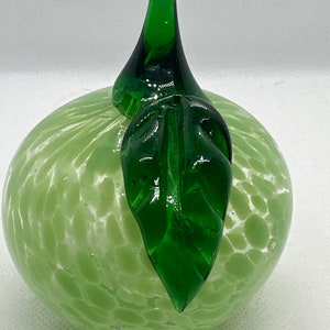 Vintage Blown Glass Tomato/Apple in Murano Style