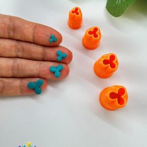 Petal Micro Cutter | Polymer Clay Micro Cutter | Micro 3 Petal Flower Polymer Clay Cutter | Micro Jewelry Supply | LSD929 |