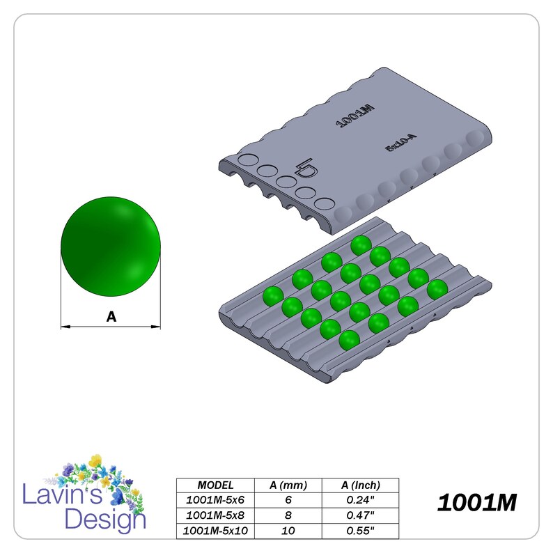 Multi Round Shape Bead Roller image 3
