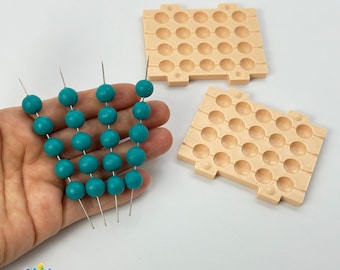 Multi Bead Piercing Tool For Polymer Clay