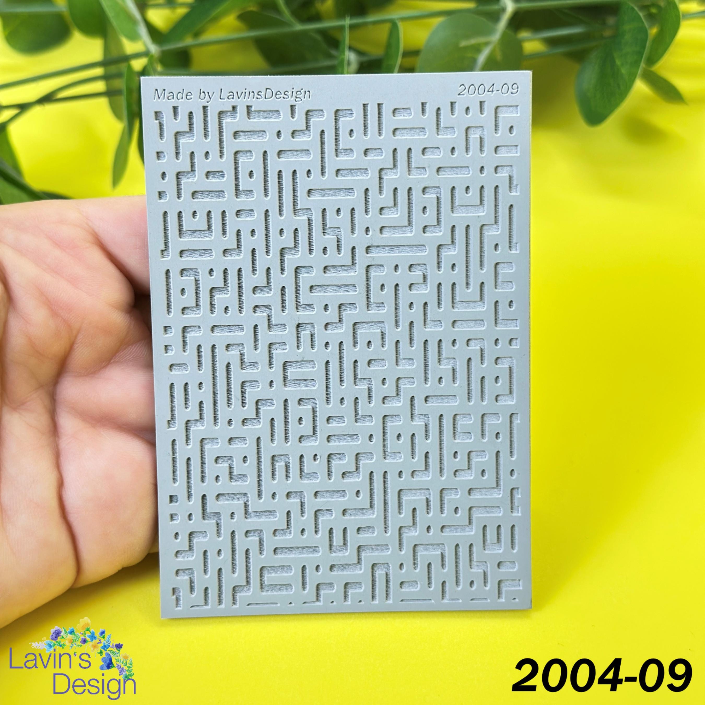 Labyrinth Mat Labyrinth Path Texture Mat for Polymer Clay - Etsy