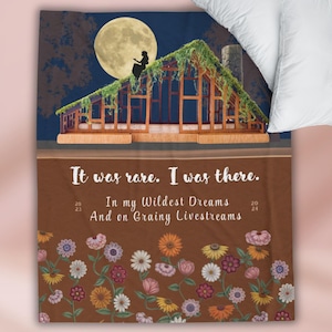 Manta floral con tema de piano y canción sorpresa, idea de regalo personalizada de Eras para fanáticos de Swifty, recuerdo de la gira Eras, manta de terciopelo con tema de piano y canción sorpresa para amantes