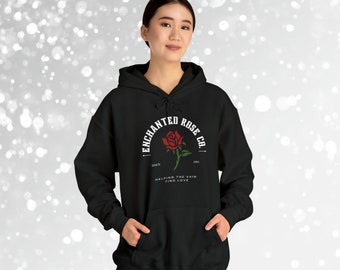 Enchanted Rose Sweatshirt,  Disneyland Sweatshirt, Belle Sweatshirt, Beauty and the Beast Hoodie, Disney Sweatshirt, Belle Rose Shirt