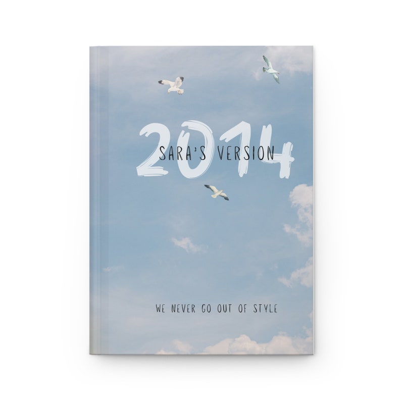 Custom Swifty Gift, Birthday Swiftea Albums as Books Journal, Eras Tour Fan Gift for Music Lovers, Eras Tour Accessory, Folk Music Journal image 2
