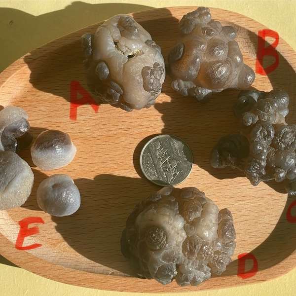 Truffle Chalcedony Extra Large, Panda Agate, Moroccan Womb Stone, Natural Crystals, Botryoidal Chalcedony