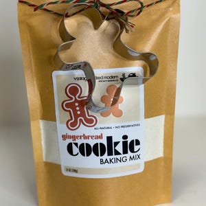 Gingerbread Cookie Baking Mix (with cutter)