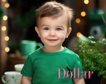 St Patricks Day Mockup t shirt Baby mockup Toddler Mockup St Patty Day t shirt Mockups Kids t shirt mockup Kelly Green Mockup Kids St Patty