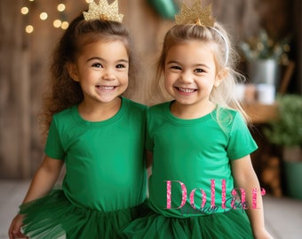 St Patricks Day Mockup t shirt Baby mockup Toddler Mockup St Patty Day t shirt Mockups Kids t shirt mockup Kelly Green Mockup Kids St Patty