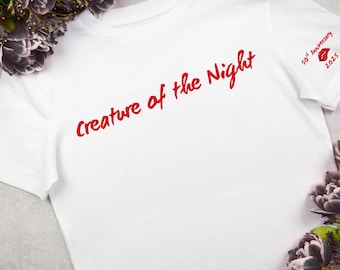 Rocky Horror Picture Show 50th Anniversary Tee: Creature of the Night