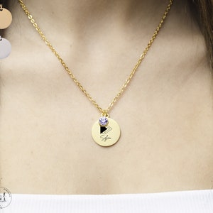 Triangle Necklace Pendant Meaningful Jewelry Science Edgy Minimalistic Jewelry Abstract  Ladies Tribal  Energy Modern Gold Necklace Gift