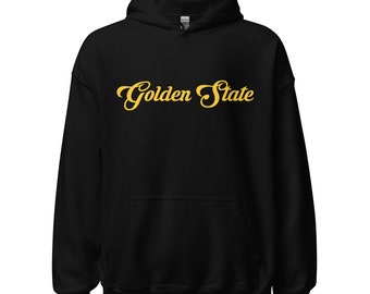 Golden State Unisex Hoodie Yellow