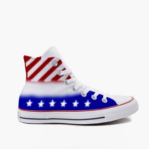 Converse Stars and Stripes - Etsy display picture 1