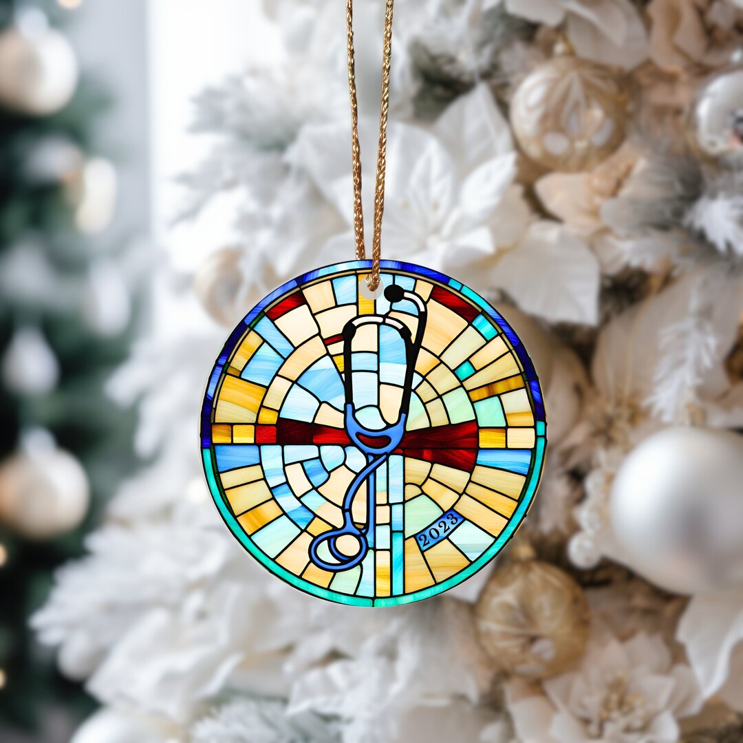 Stethoscope Christmas Ornament 