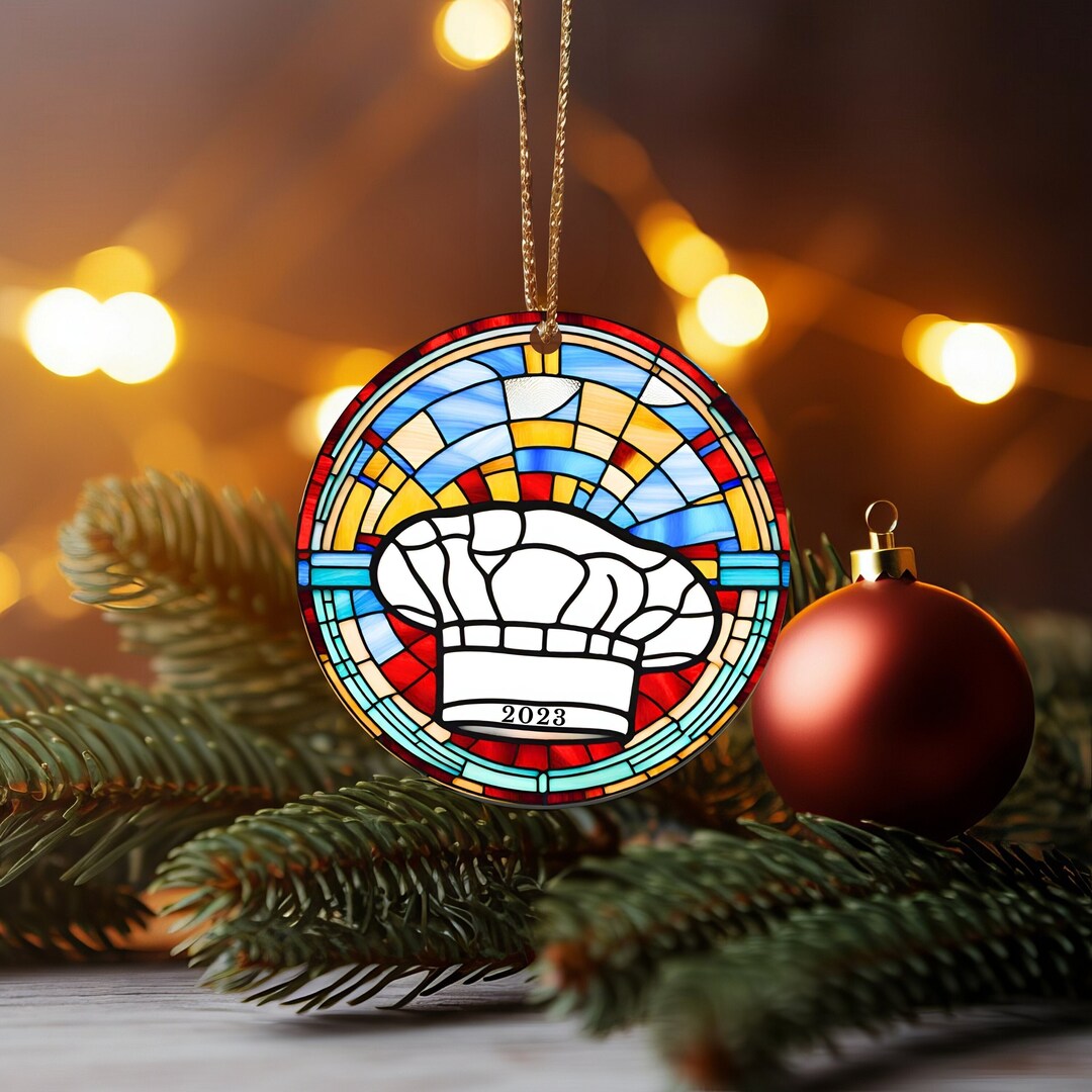 Chef 2023 Ornament Chefs Christmas Gift Gift for a Chef Etsy UK
