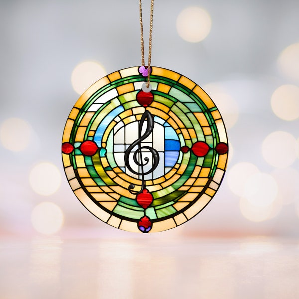 Musical Ornament, Musician Gift, Music Design, Music Teacher Gift, Choir Member, Music Accessory, Singer Gift, Musician Decor, Music Room