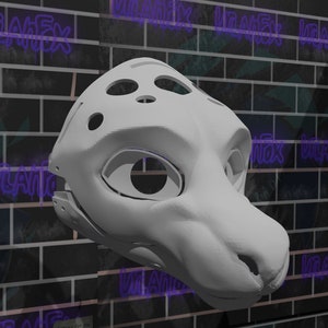 Vernid Fursuit 3D Base STL in stile semi-realistico [Download immediato]