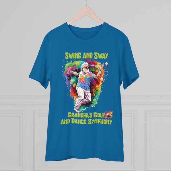 Organic Creator T-shirt - Unisex Swing en Sway Opa's Golf- en Danssymfonie