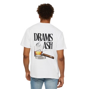 Unisex Garment-Dyed T-shirt Whiskey & Cigar Shirt for Him