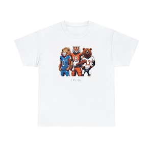 Lions, Tigers, & Bears Oh My Unisex Heavy Cotton Tee