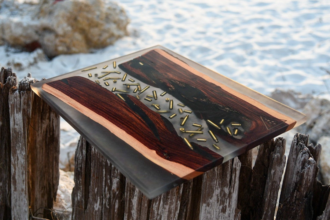 Custom Epoxy Resin & Wood Cutting Board Handcrafted Luxury Etsy