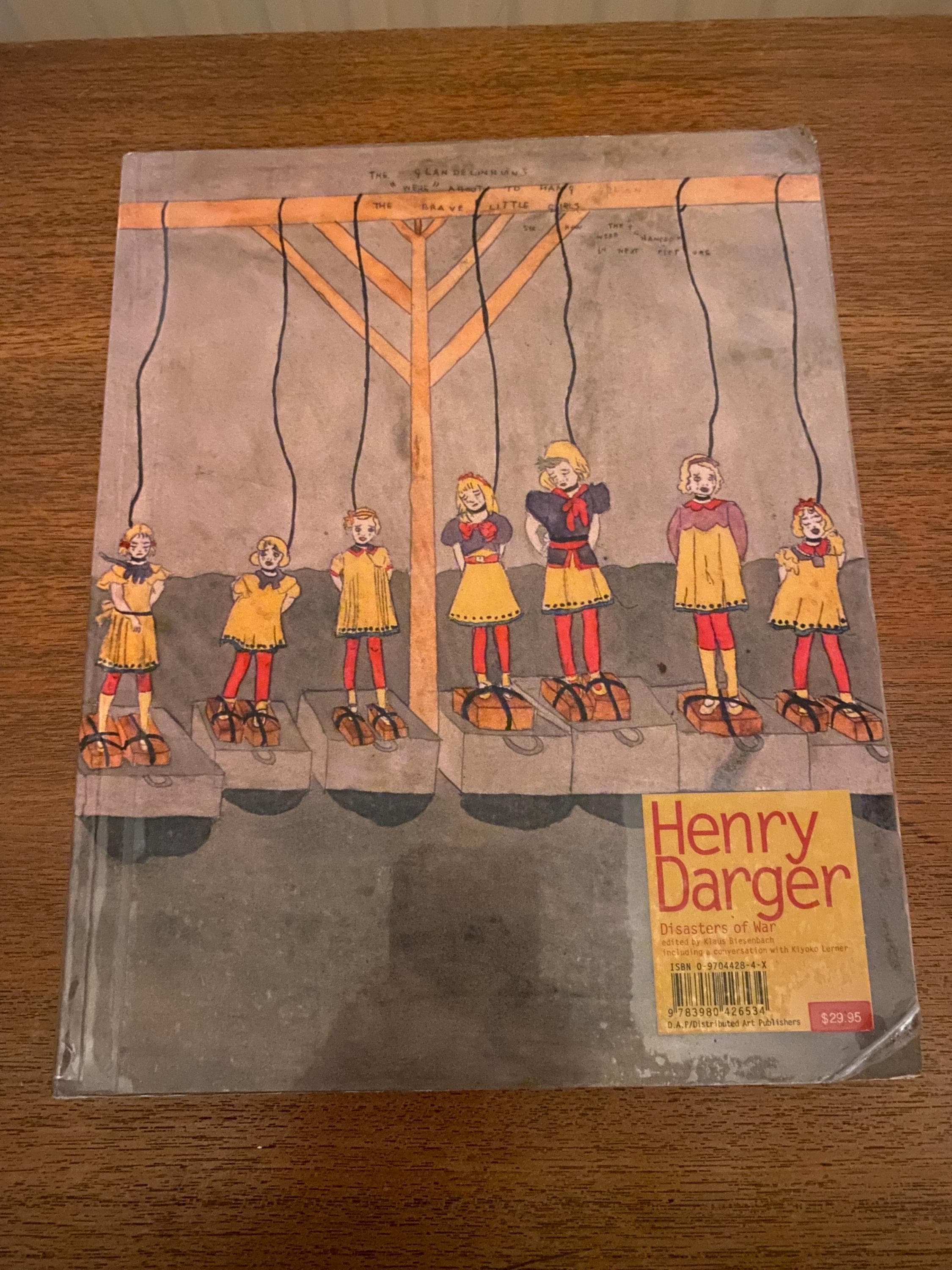Henry Darger - Disasters of War Edited by Klaus Biesenbach - Etsy UK