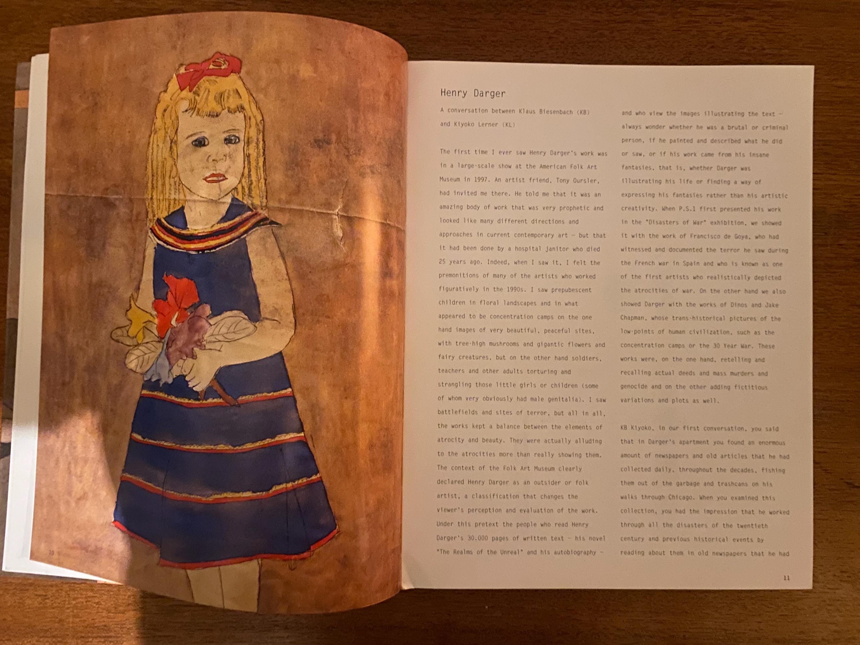 Henry Darger - Disasters of War Edited by Klaus Biesenbach - Etsy