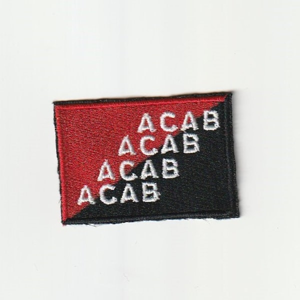 Anarchist ACAB Embroidered Patch