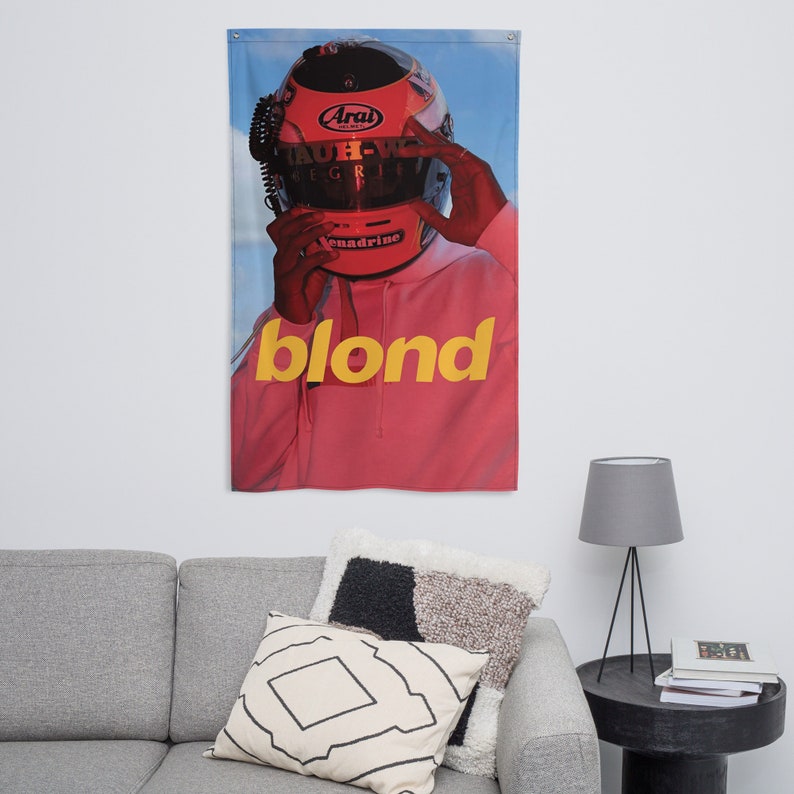 Blond Racing Poster Frank Ocean Flags | Nostalgia ULTRA Poster | Blond Alternative Album ...